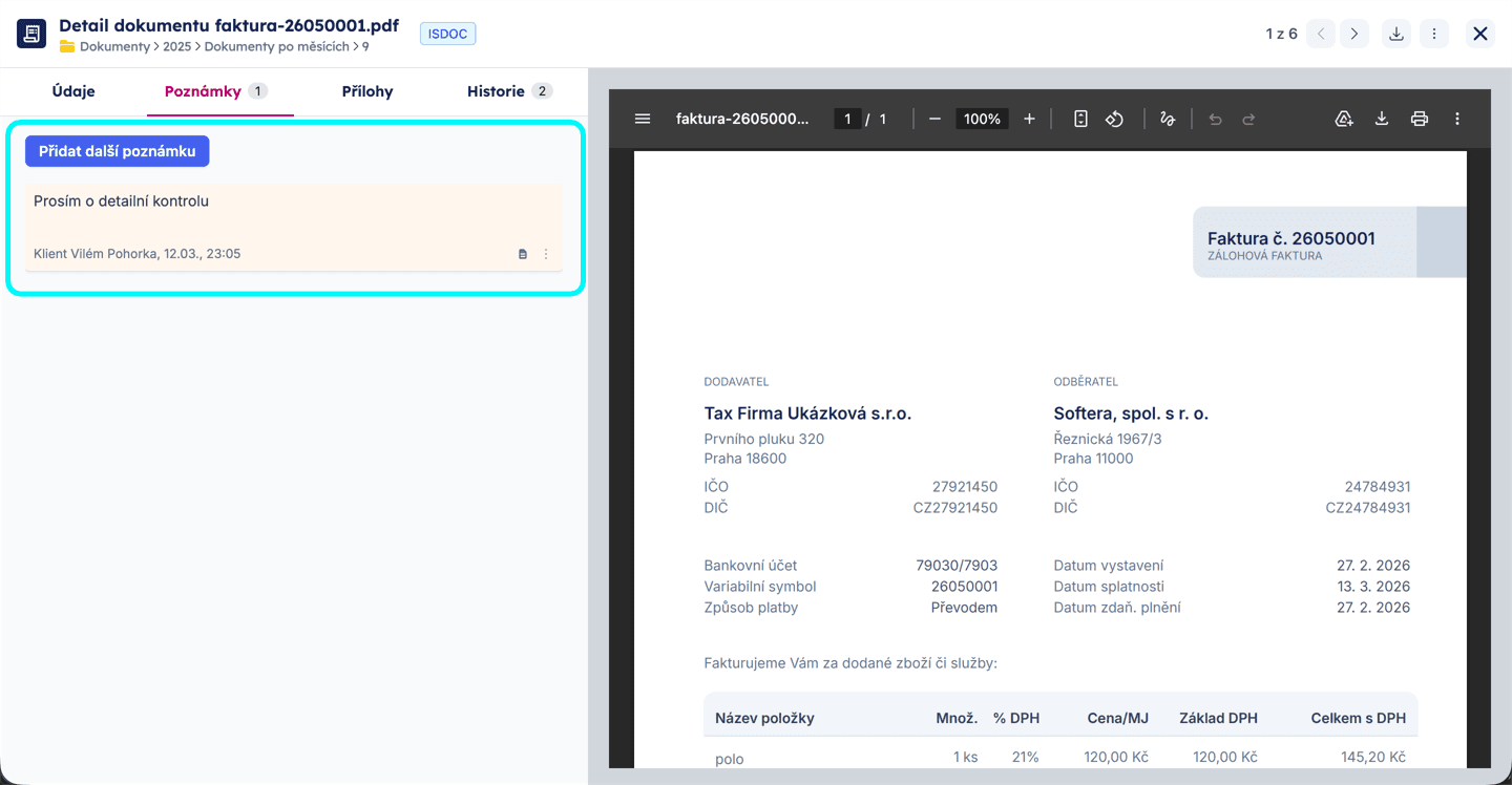 Poznámka k dokumentu